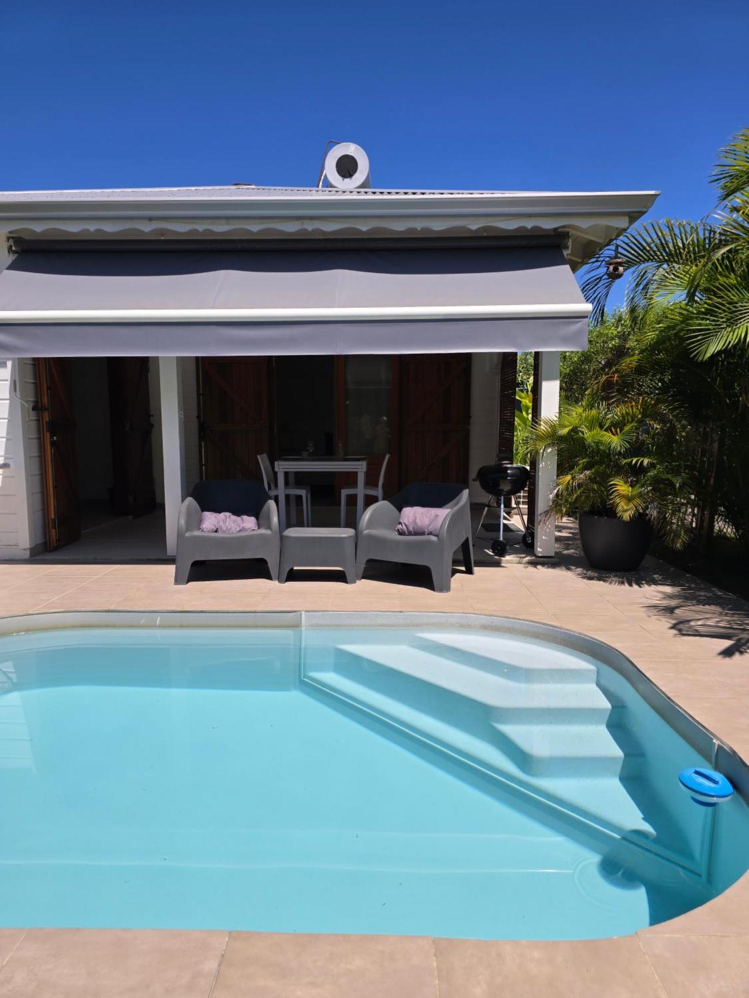 Eden Lodge 4 Villas Avec Piscine Privee سانت فرانسوا المظهر الخارجي الصورة